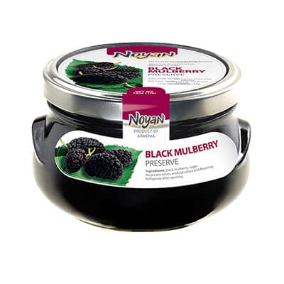 Noyan, black mulberry preserve