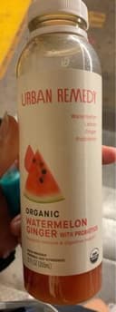 organic watermelon ginger