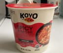 Spicy Kimchi Rice Ramen Noodle Soup