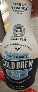 Black & White Cold Brew with Oatmilk