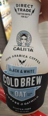 Black & White Cold Brew with Oatmilk