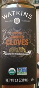 100% Organic Ground Cloves