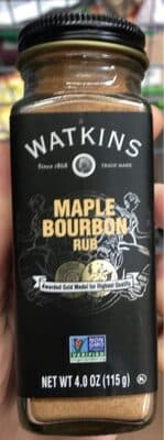 Maple Bourbon Rub