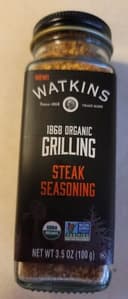 1868 Organic Grilling Steak Seasoning