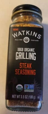 1868 Organic Grilling Steak Seasoning