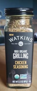 1868 Organic Grilling Chicken Seasoning