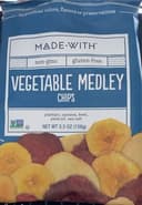 Vegetable medley chips