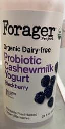 Probiotic Cashewmilk Yougurt Blackberry