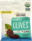 Organic Kalamata Pitted Olives With A Hint Of Cumin