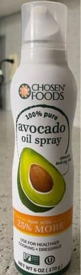Avocado Oil Spray - 100% Pure, Refined
