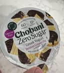 Chobani zero Sugar Greek Yogurt Boston Cream Pie