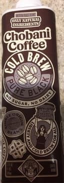 Black Cold Brew Coffee