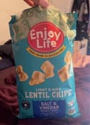 Lentil Chips Salt & Vinegar