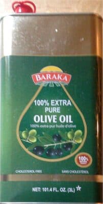 100% Extra Pure Olive Oil