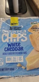 Chickpea Chips, White Cheddar