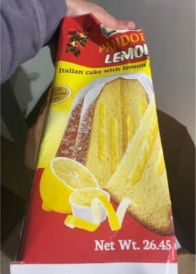 Barbiero pandoro lemon