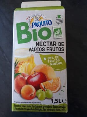 Nectar de Varios Frutos PAQUITO