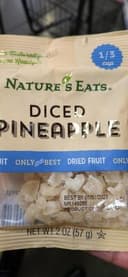 Diced pineapple