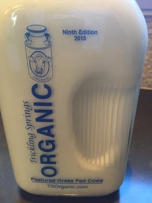 Organic Whole Milk (Homogenized)