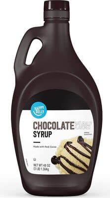 Amazon brand chocolate syrup