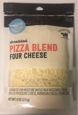 Shredded Pizza Blend Four Cheese