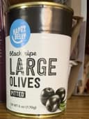 Black Ripe Pitted Large Olives