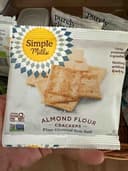 Almond Flour Crackers Fine Ground Sea Salt