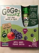 Compote Gogo Squeez pomme raisin