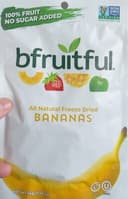All Natural Freeze Dried Bananas