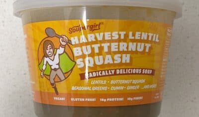 Harvest Lentil Butternut Squash Soup