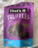 Organic Dark Chocolate Raisin Truffles