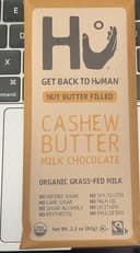 Cashew butter milk chocolate