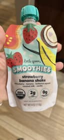 Smoothies strawberry banana shake