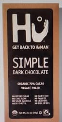 Almond Butter + Puffed Quinoa Dark Chocolate Bar