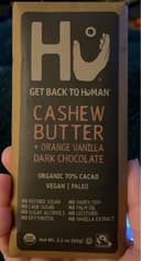 Cashew Butter & Orange Dark Chocolate Bar