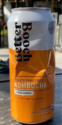 Citrus sunrise kombucha