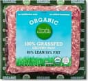 Organic 85% lean 15% fat 100% grassfed ground beef