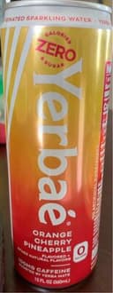 Orange Cherry Pineapple Enhanced Sparkling Water