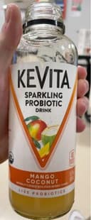 Organic Sparkling Probiotic Drink Mango Coconut