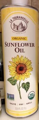 100% Organic Sunflower Oil