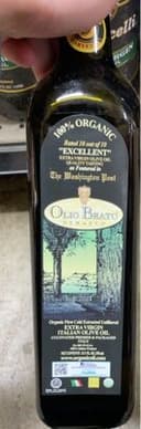 100% Organic Extra Virgin Italian Olive Oil