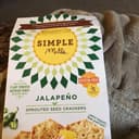 Jalapeno Sprouted Seed Crackers