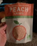 All Natural Freeze-Dried Peach Crisps