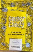 Chewy Ginger Candy, Lemon