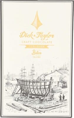 Belize dark chocolate bar