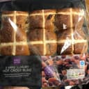 9 mini luxury hot cross buns