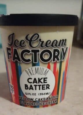 Cake Batter Ice Cream