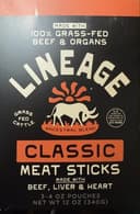 Lineage Classic Meat Sticks With Beef, Liver & Heart