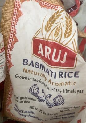 Arroz basmati
