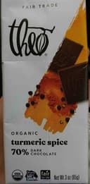Chocolate (Dark) - Turmeric Spice